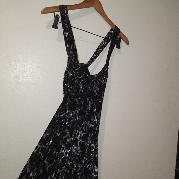 FREE PEOPLE Virgo Moon Velvet Mini Dress - Picture 6 of 10